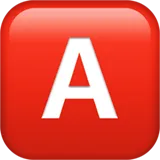🅰 Ένα Κουμπί (Τύπος Αίματος) Αντιγραφή Επικόλλησης Emoji 🅰