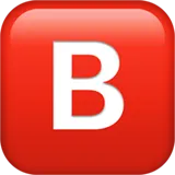 🅱 B Button (Blood Type) Emoji Copy Paste 🅱