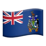🇬🇸 علم: جورجيا الجنوبية وجزر ساندويتش الجنوبية لصق نسخ الرموز التعبيرية 🇬🇸