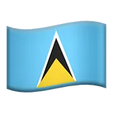🇱🇨 旗帜：St. Lucia 表情符号复制粘贴 🇱🇨