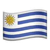 🇺🇾 旗幟：烏拉圭 表情符號複製粘貼 🇺🇾