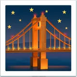 🌉 晚上的橋 表情符號複製粘貼 🌉