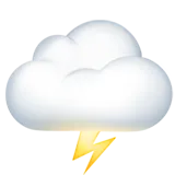 🌩 Σύννεφο Με Αστραπές Αντιγραφή Επικόλλησης Emoji 🌩
