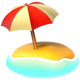 🏖 沙滩伞 表情符号复制粘贴 🏖