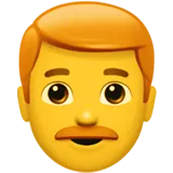 👨‍🦰 Mann: Rote Haare Emoji Kopieren Einfügen 👨‍🦰