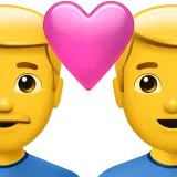👨‍❤️‍👨 Koppel Met Hart: Man, Man Emoji Kopiëren Plakken 👨‍❤️‍👨