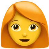 👩‍🦰 女人：紅頭髮 表情符號複製粘貼 👩‍🦰
