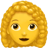 👩‍🦱 Kadın: Kıvırcık Saç Emoji Kopyala Yapıştır 👩‍🦱