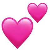 💕 Deux Coeurs Emoji Copier Coller 💕