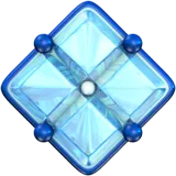 💠 Diamant Med En Prick Klistra in Emoji Kopior 💠