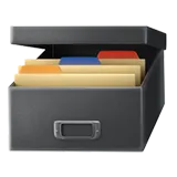 🗃 カードファイルボックス 絵文字コピー貼り付け 🗃