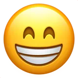 😁 Сяюче Обличчя З Усміхненими Очима Копіювати вставку Emoji 😁