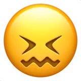 😖 Збентежене Обличчя Emoji Копіювати Вставити 😖