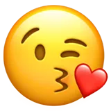 😘 Face Blowing a Kiss Emoji Copy Paste 😘