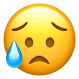 😥 Sad But Relieved Face Emoji Copy Paste 😥