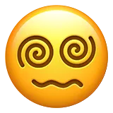 😵‍💫 Πρόσωπο Με Σπειροειδή Μάτια Αντιγραφή Επικόλλησης Emoji 😵‍💫