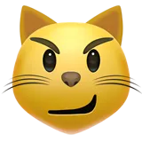 😼 带着微笑的猫 表情符号复制粘贴 😼