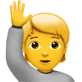 🙋 Person Som Lyfter Handen Klistra in Emoji Kopior 🙋🙋🏻🙋🏼🙋🏽🙋🏾🙋🏿