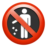 🚯 No Littering Emoji Copia Incolla 🚯