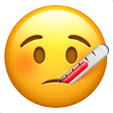 🤒 Πρόσωπο Με Θερμόμετρο Αντιγραφή Επικόλλησης Emoji 🤒