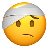 🤕 Face with Head-Bandage Emoji Copy Paste 🤕