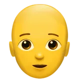 🧑‍🦲 Person: Skaldet Emoji Kopier Indsæt 🧑‍🦲