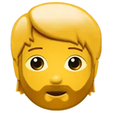🧔 Άτομο: Γενειάδα Αντιγραφή Επικόλλησης Emoji 🧔