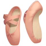 🩰 حذاء الباليه لصق نسخ الرموز التعبيرية 🩰