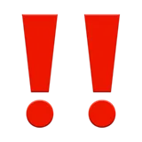 ‼ Подвійний Знак Оклику Emoji Копіювати Вставити ‼