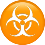 ☣ Danger Biologique Emoji Copier Coller ☣