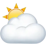 ⛅ Aurinko Pilven Takana Emoji Kopioi Liitä ⛅