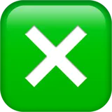 ❎ Κουμπί Σταυρού Αντιγραφή Επικόλλησης Emoji ❎