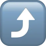 ⤴ Right Arrow Curving Up Emoji Copy Paste ⤴